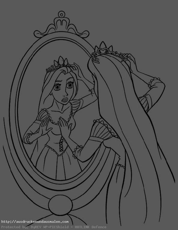 Prinzessin im Spiegel