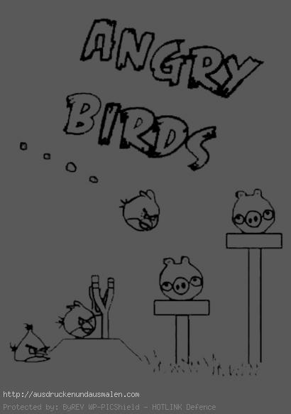 angry birds 7 ausmalen