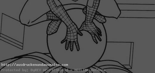 bilder 2 spiderman zum ausmalen